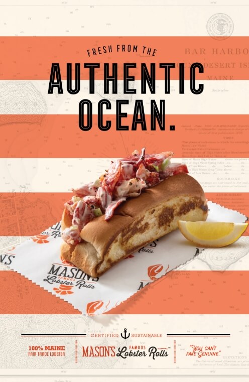 Masons in store poster