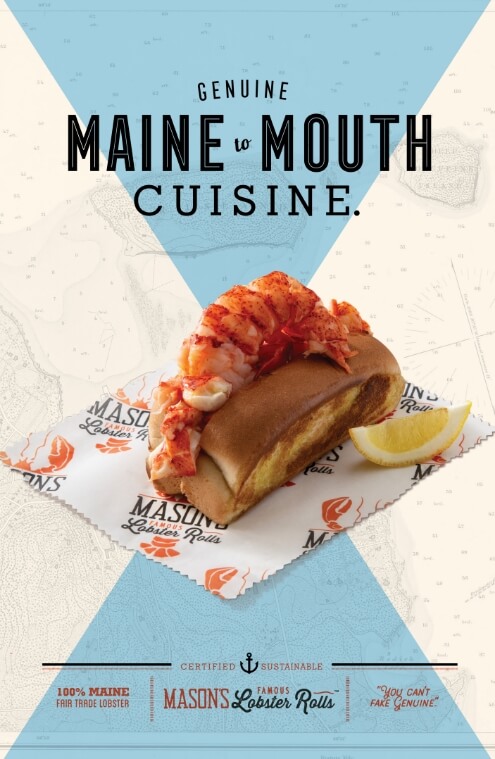 Masons in store poster