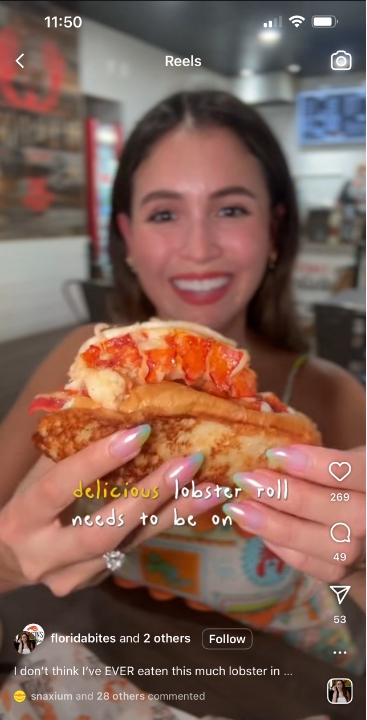 Masons influencer screenshot