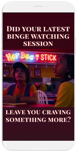 hotdog on a stick stranger things feature