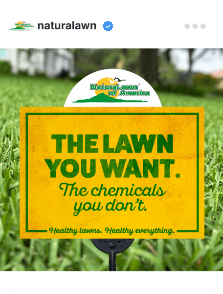 naturalawn you want social screenshot